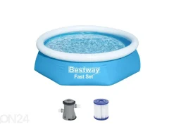 Uima-allas Bestway Fast Set 244x61 cm suodatinpumpulla
