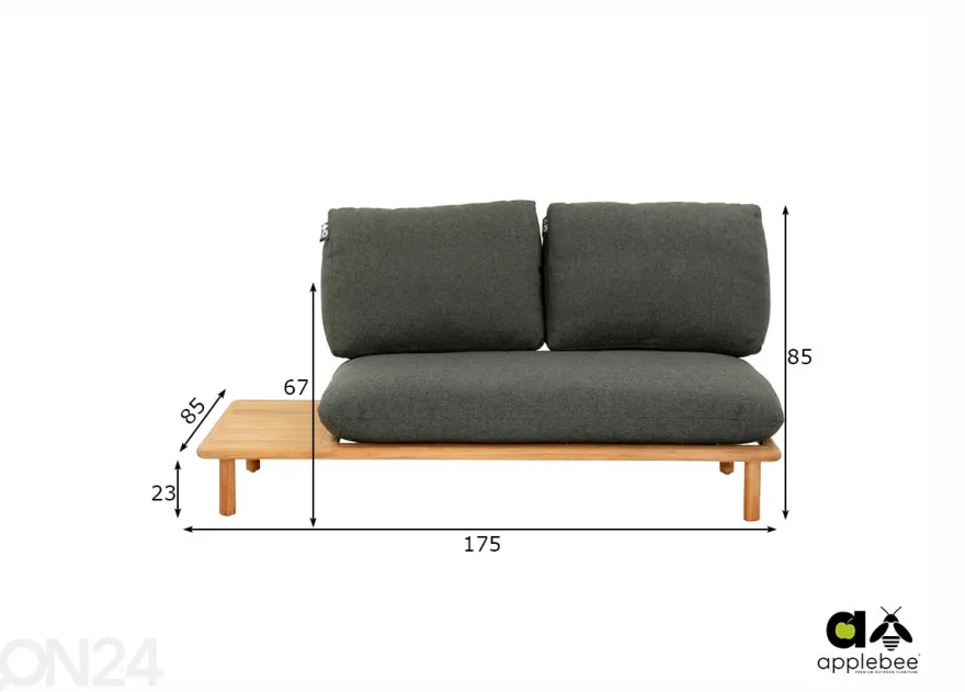 Ulkosohva Sling oikea
