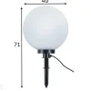 Ulkovalaisin Bolo 40 cm