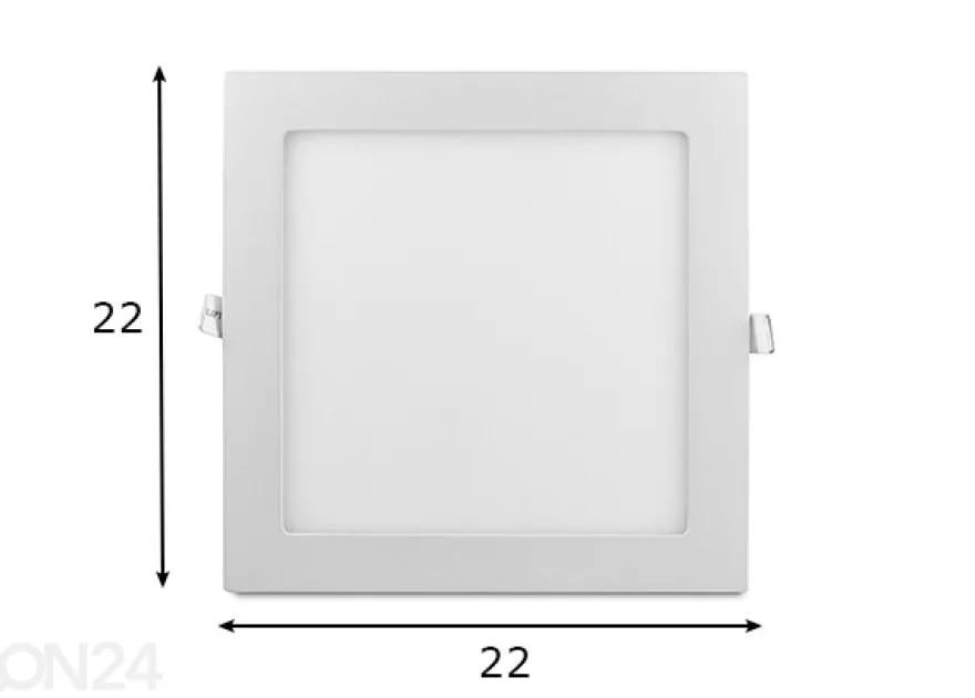 Upotettava LED-valaisin Mars