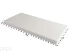 Vaahtomuovipatja Alva 80x200x12 cm