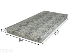 Vaahtomuovipatja 98x193x10 cm