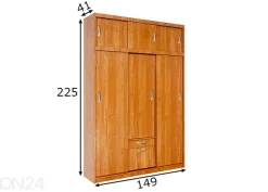 Vaatekaappi 149 cm
