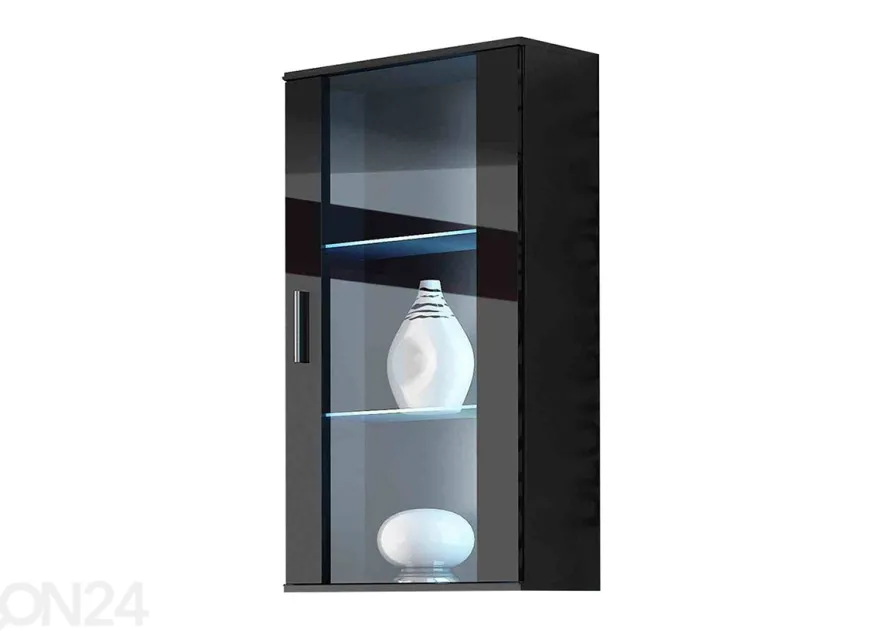 Vaatekaappi 60 cm + LED valaistus