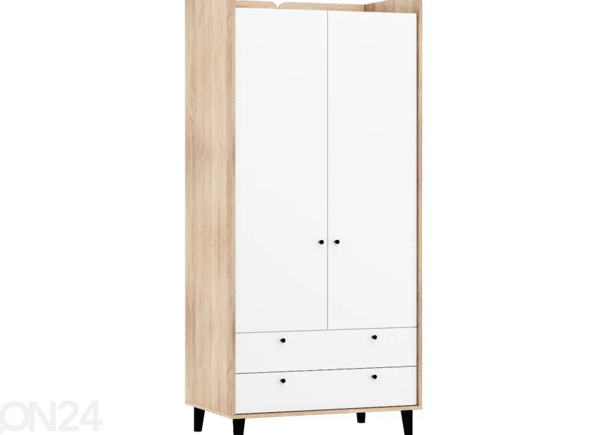 Vaatekaappi / eteiskaappi Glandore 90 cm