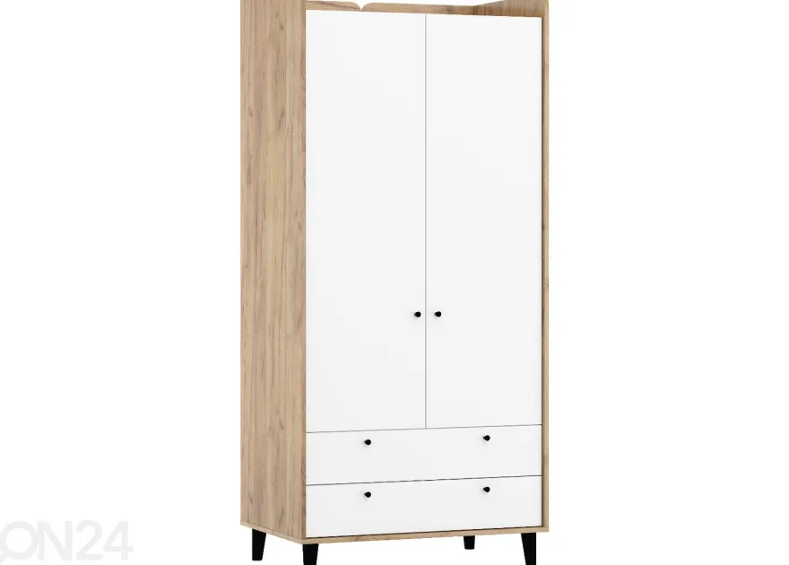 Vaatekaappi / eteiskaappi Glandore 90 cm