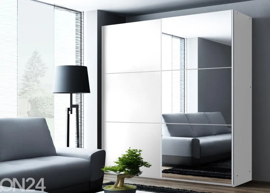 Vaatekaappi Figo 122 cm