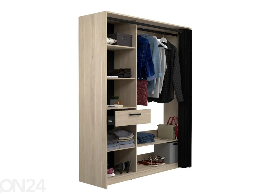 Vaatekaappijärjestelmä Cosy 161 cm