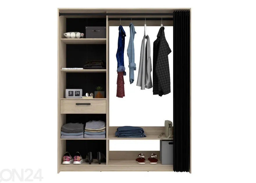 Vaatekaappijärjestelmä Cosy 161 cm
