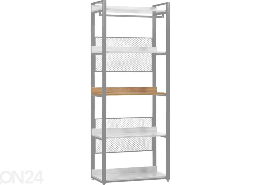 Vaatekaappijärjestelmän hylly (80 cm, vaalea)