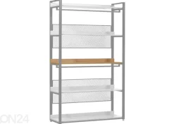 Vaatekaappijärjestelmän hylly (120 cm, vaalea)