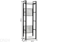Vaatekaappijärjestelmän runko 60 cm