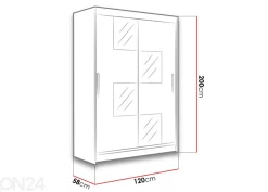 Vaatekaappi + LED