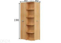 Vaatekaappi Remo 80 cm