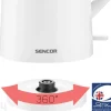 Vedenkeitin Sencor 1,7 L SWK0550WH, valkoinen