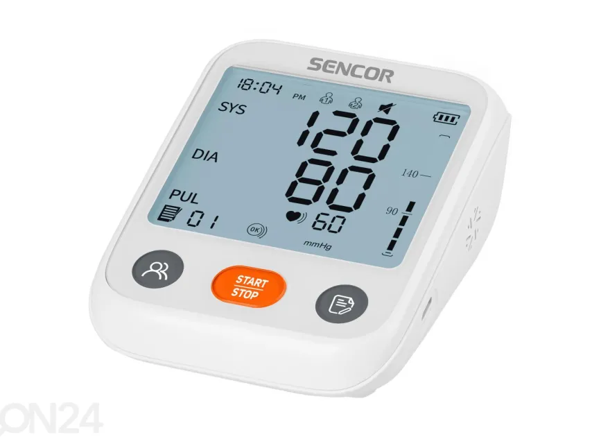 Verenpainemittari Sencor SBP1150WH