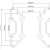 VESA 400x400 adapteri