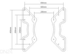VESA 400x400 adapteri