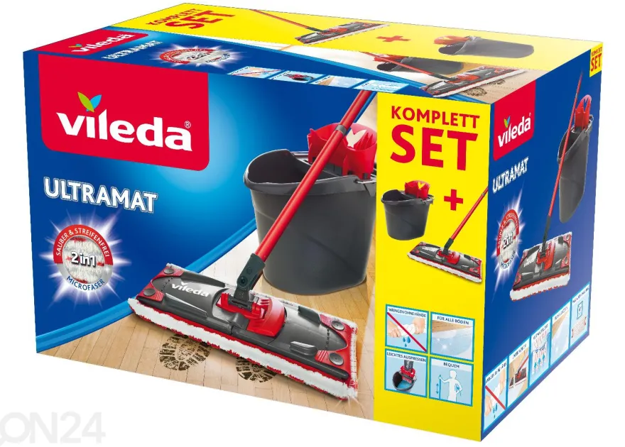 Vileda lattianpesusetti Ultramax Complete Box