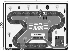 Village’s lasten matto Formula 100x150 cm
