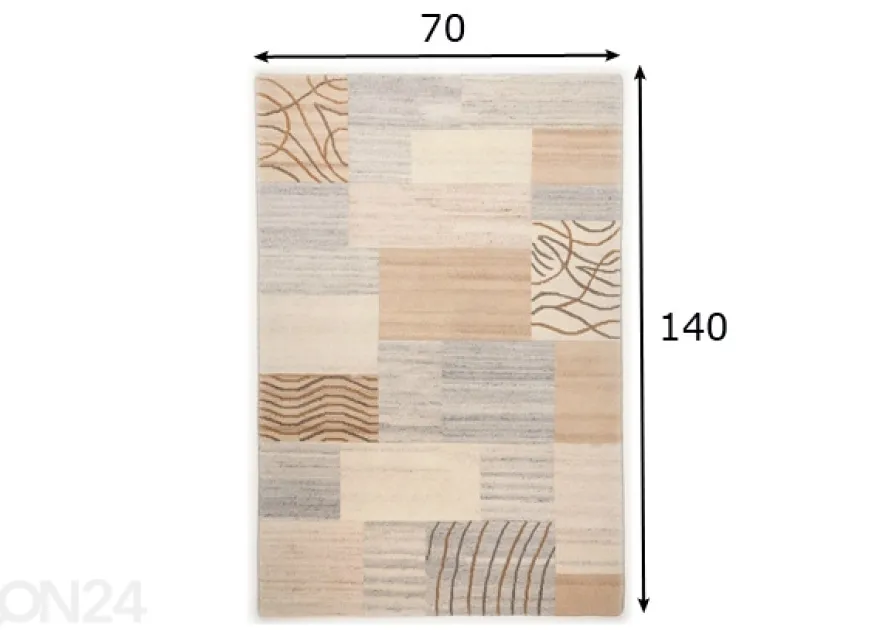 Villamatto Nakarta 70x140 cm