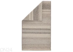 Villamatto 55x95 cm, beige/ raidallinen