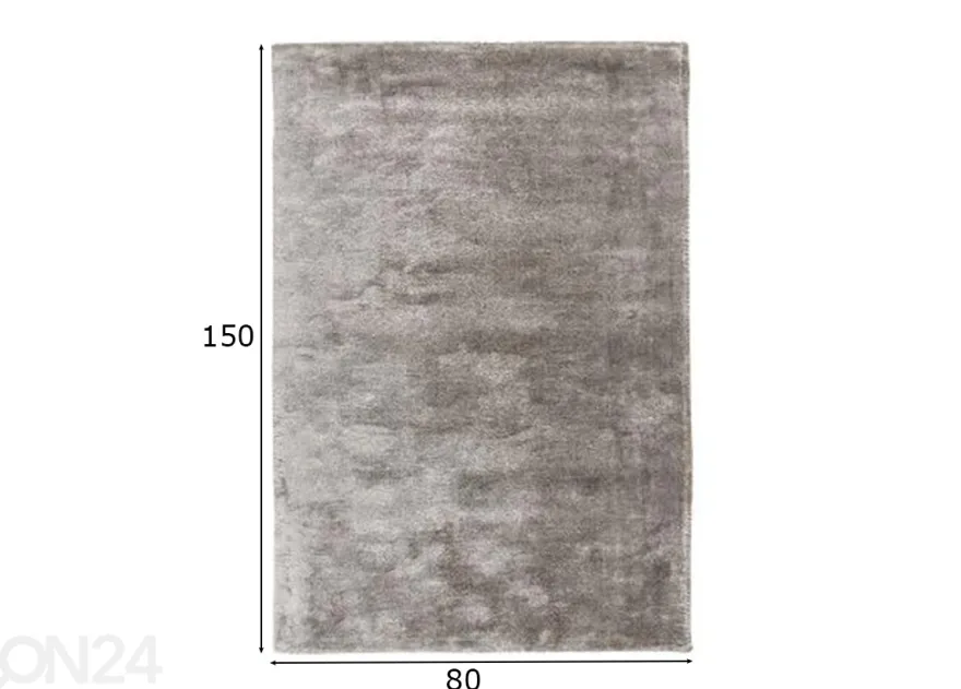 Viskoosimatto 80x150 cm