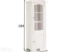 Vitriinikaappi Anna 70 cm
