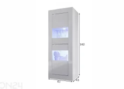 Vitriinikaappi Basic 61 cm