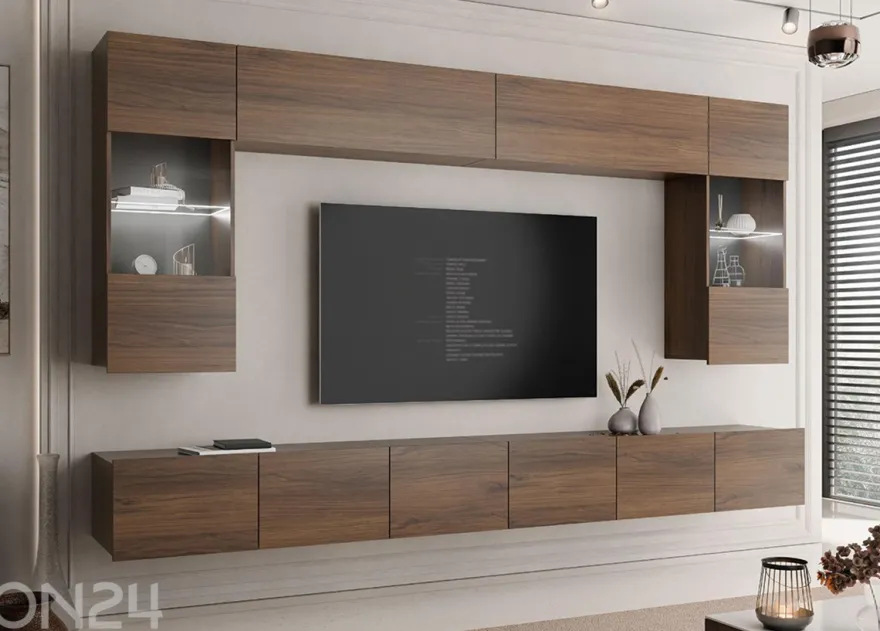 Vitriinikaappi Calabrini I + LED