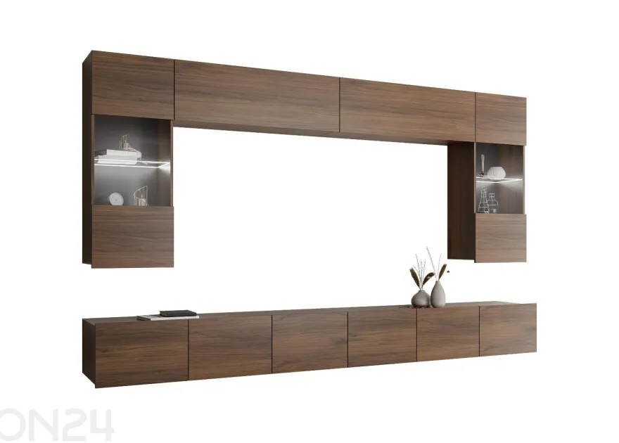 Vitriinikaappi Calabrini I + LED
