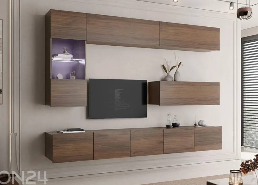 Vitriinikaappi Calabrini IV + LED