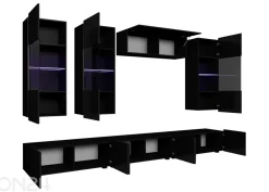 Vitriinikaappi Calabrini XI + LED
