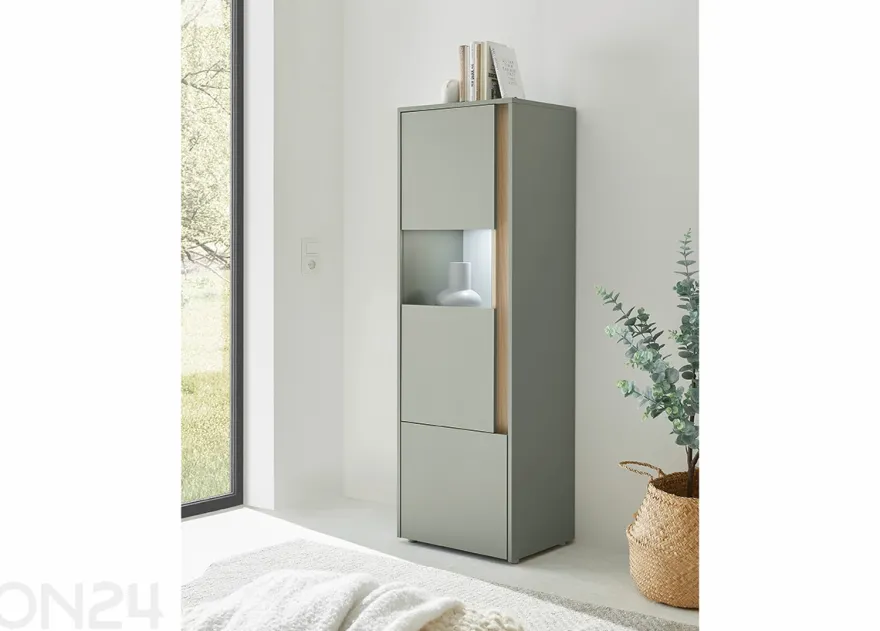 Vitriinikaappi City 157 cm