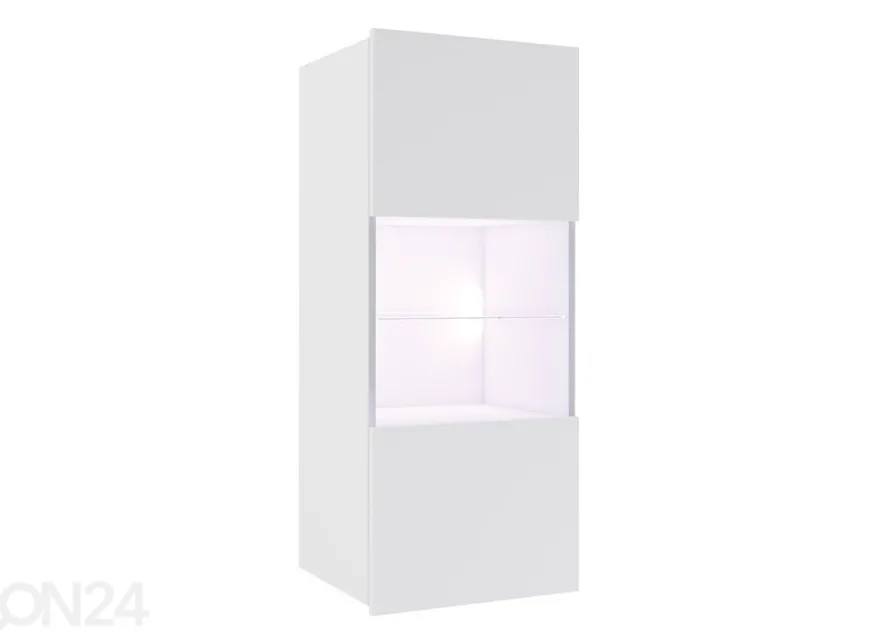 Vitriinikaappi Claudia 45 cm + valaistus