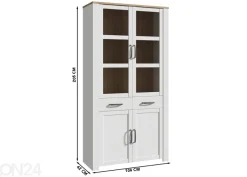 Vitriinikaappi 106 cm
