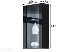 Vitriinikaappi 60 cm