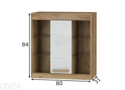Vitriinikaappi Cobhy 80 cm