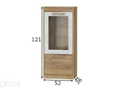 Vitriinikaappi Cobhy 52 cm