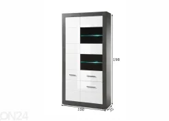 Vitriinikaappi Etero 100 cm