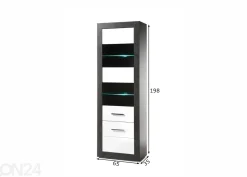 Vitriinikaappi Etero 65 cm