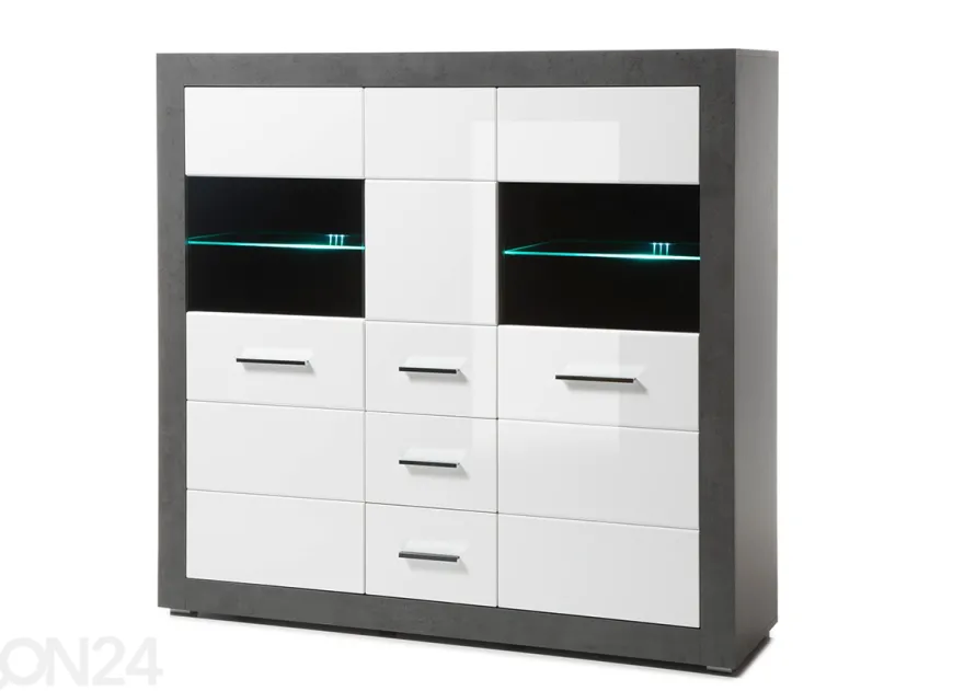 Vitriinikaappi Etero 149 cm
