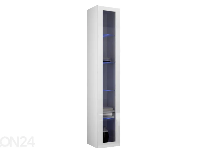 Vitriinikaappi Figo 40 cm + LED valaistus