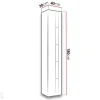Vitriinikaappi Figo 180 cm + LED valaistus