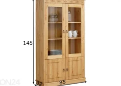 Vitriinikaappi Indra 85 cm