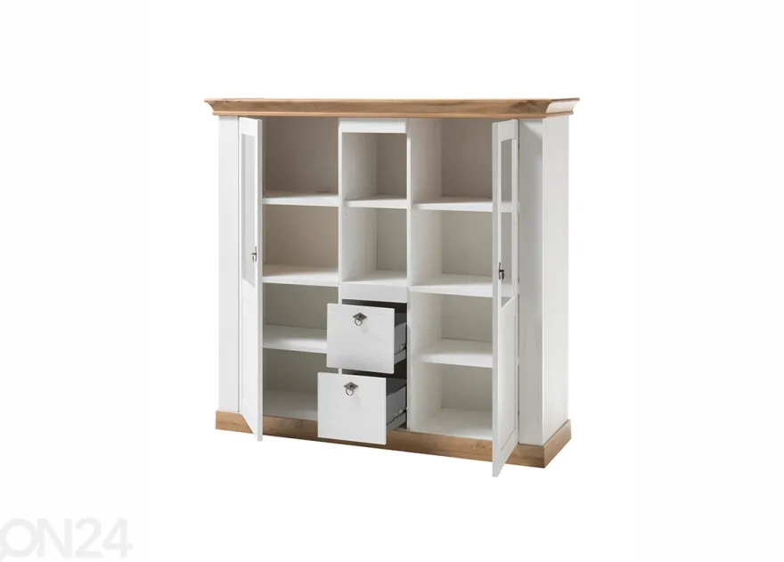 Vitriinikaappi Landhaus 148 cm