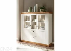 Vitriinikaappi Landhaus 148 cm