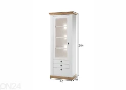 Vitriinikaappi Landhaus 82 cm