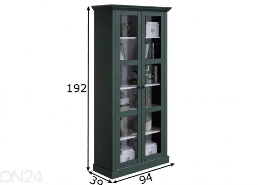 Vitriinikaappi Meliss II 94 cm