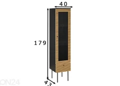 Vitriinikaappi Melvin 40 cm